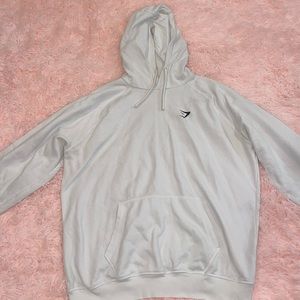White Gymshark Hoodie
